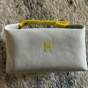 Hermes Canvas Bride-A-Brac pouch large model travel case